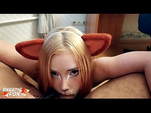 ❤️ Кіцуне ковтає член і кончить в рот ❤️ Красиве порно на uk.truedating.top ❌